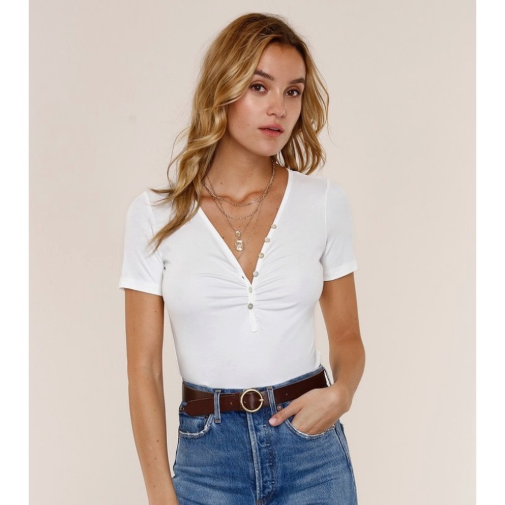 Heartloom Aspen Top White Size XS